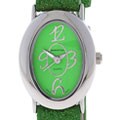 Manhattan by Croton Womens Green Sparkle Watch