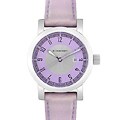 Burberry Women's Purple/ Silver Dial Fashion Watch