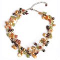 Pearl and Carnelian Sea Treasure Necklace (Thailand)
