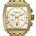 Triumph Motorcycles Tiger Goldtone Watch