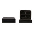 Shark Pattern 4-slot Black Watch Box