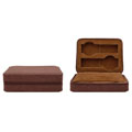 Honey Shark Pattern 4-slot Watch Box