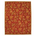 Hand-tufted Timber Red Wool Rug (5' x 8')