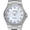 Concord Mariner Women's White Dial Steel Watch