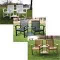 Bar Harbor Double Conversation Chair & Table