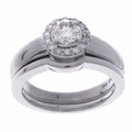 14k White Gold 1/2ct TDW Diamond Wedding Ring Set (K, I2)