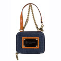 Dolce & Gabbana Denim and Orange Wallet