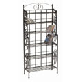 6-Shelf Tall CD/ DVD Storage Rack