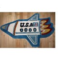 USA Rocket Kids Rug (2'5 x 4'1)