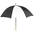 RainWorthy 60-inch Black/White Umbrella (Case of 24)