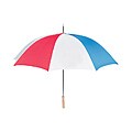 RainWorthy 60-inch Red/ White/ Blue Umbrella (Case of 24)
