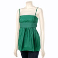 BCBGirls Emerald Green Lolita Babydoll Top