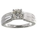 14k White Gold 1ct TDW Diamond Engagement Ring (G-H, I2)