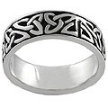 Sterling Silver Celtic Pattern Ring