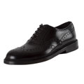 Prada Dark Brown Leather Dress Oxfords