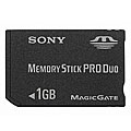 1 GB Sony MSX-M1GS Memory Stick Pro Duo with adapter
