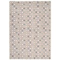 Hand-knotted Martha Green Wool Rug (5'6 x 7'8)