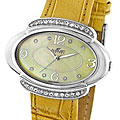 August Steiner The Riviera Women's Ivory Strap Watch