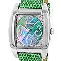 Burgi Southern Comfort Green Lizard Strap Watch
