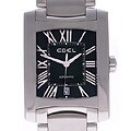 Ebel Brasilia Black Dial Automatic Steel Watch