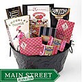 Just For Mom Pretty In Pink Gift Basket