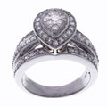 14k Gold 1ct TDW Shape Diamond Engagement Ring (G, I2)