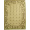 Courtyard Regal Brown Indoor Outdoor Rug (7'10 x 11')