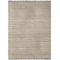 Hand-woven Bleached Jute Rug (5' x 8')