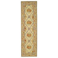 Hand-tufted French Tapis Garden Trellis Wool Runner (2'3 x 8')