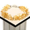 Citrine Teardrop Bracelet