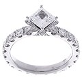 14k White Gold 2ct TDW Diamond Engagement Ring