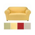 Diamond Stretch Loveseat Slipcover