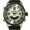 Jeep Mens Earthcolor Silver Sport Watch