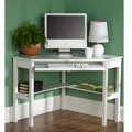 White Corner Desk