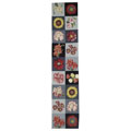 Hand-hooked Festivo Multicolor Wool Runner (2'6 x 10')