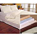 320 tc Sateen Stripe Duvet Cover Set (Twin - Gold)