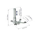Adjustable Wall Mounted Audio Video Shelf