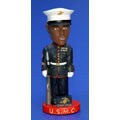 Marine Corps Handcrafted Ceramic Bobblehead