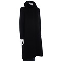 Larry Levine Fur Wing Collar Coat