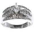 14k White Gold 1ct TDW Diamond Wedding Ring (K, I1-I2)