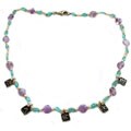 Baby Pearl Charms Necklace (Israel)