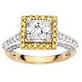 14k Two-tone 1-1/2ct TDW Diamond Ring (G-I, SI2-I1)