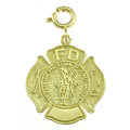 14k Yellow Gold St. Florian Medal