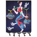 Handmade Working Girl Tapestry (China)