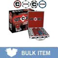 Stacked Clay-filled 200-Chip Poker Set (Case of 10)