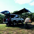 Portable Retractable Polyester Awning