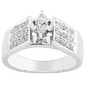 14k Gold 1/2ct TDW Diamond Engagement Ring (G-I, I1)