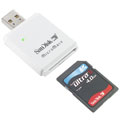 SanDisk 4GB Ultra II SD HC Memory Card with Reader