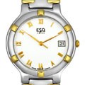 ESQ Brava Men's White Dial Two-tone Watch