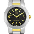 ESQ Oceania Men's Black Dial Two-tone Watch